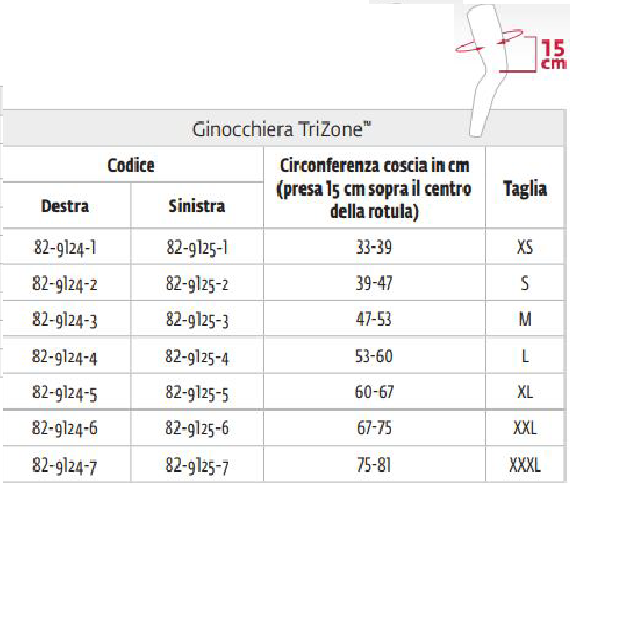 DONJOY - TRIZONE KNEE - GINOCCHIERA ELASTICA